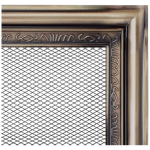 Kratka kominkowa rustykalna zeliwna 17x30