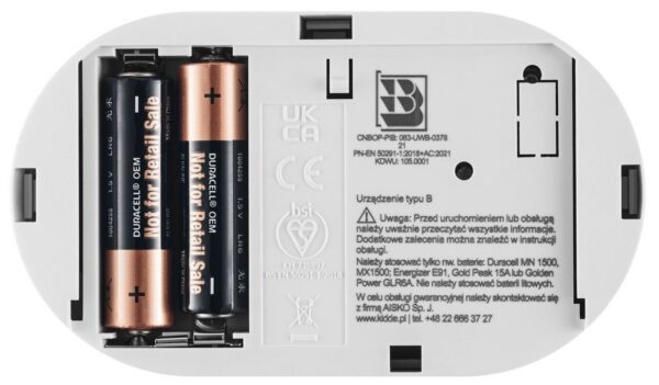 Czujnik tlenku węgla (CO)