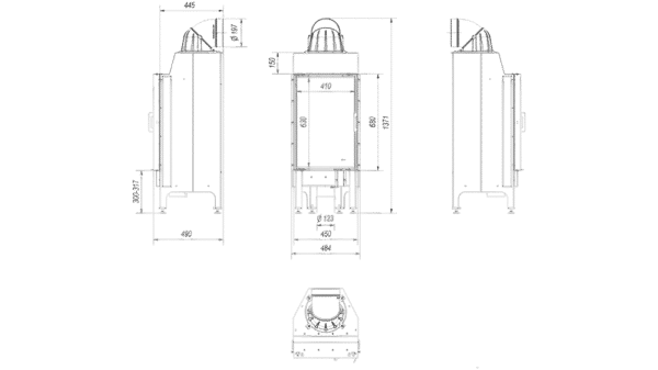 Kratki NADIA 10kW Lewy
