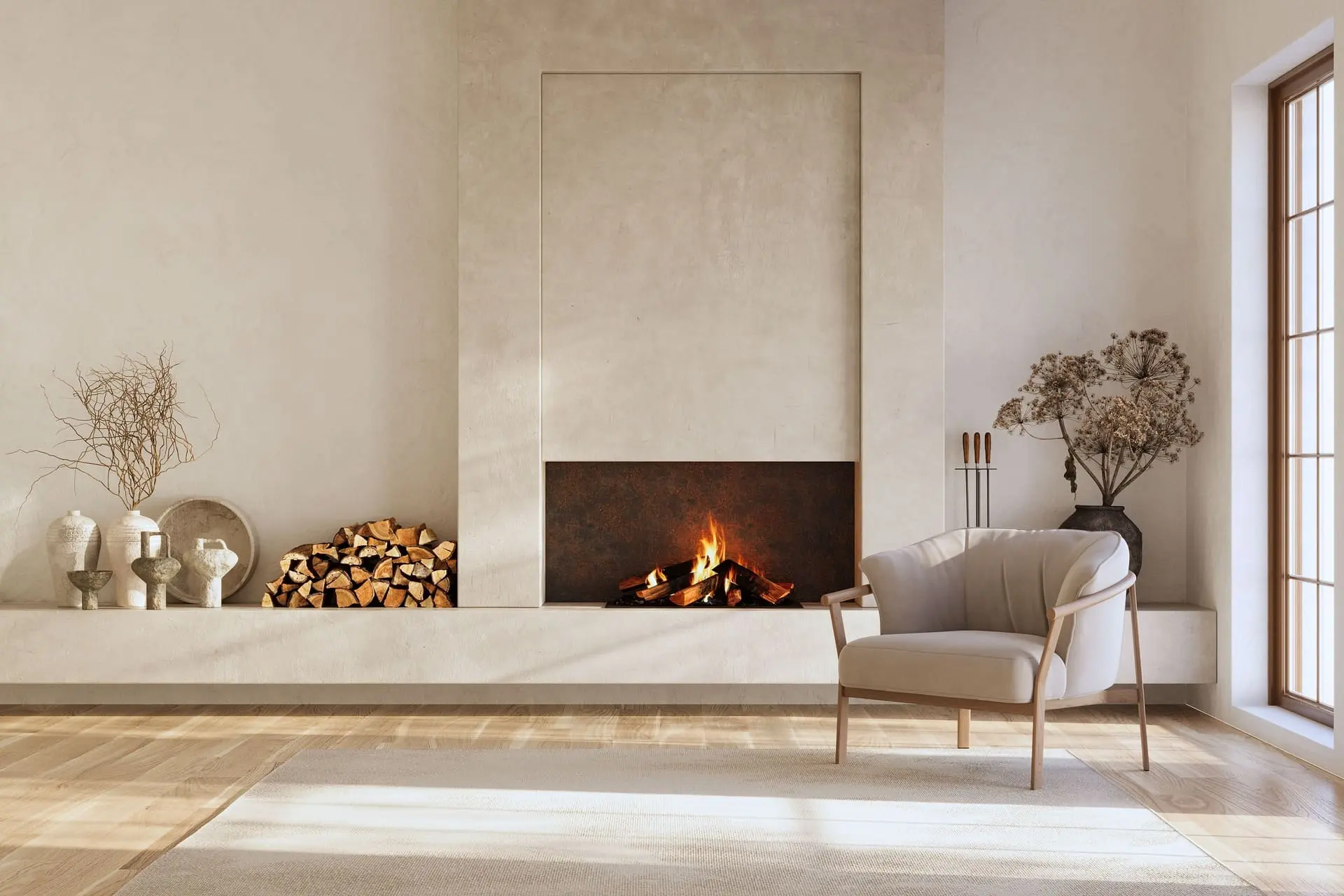 Wkład kominkowy do zabudowy